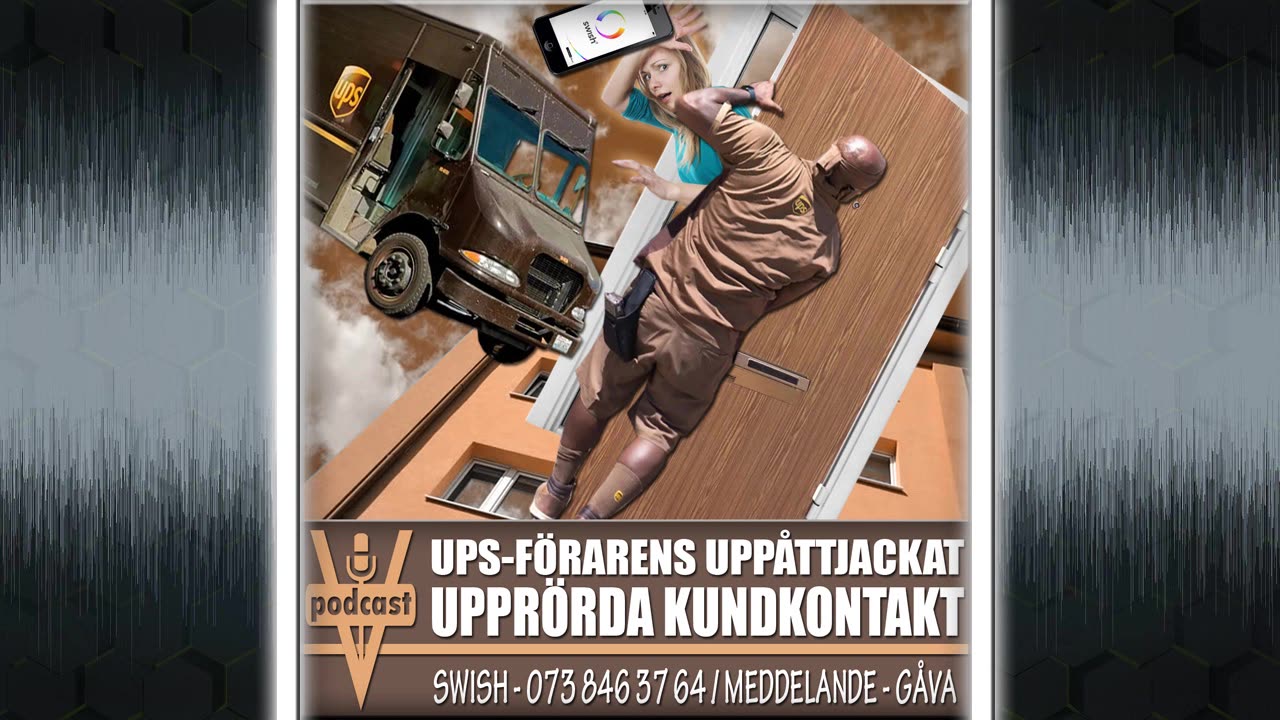 UPS-FÖRARENS UPPÅTTJACKAT UPPRÖRDA KUNDKONTAKT