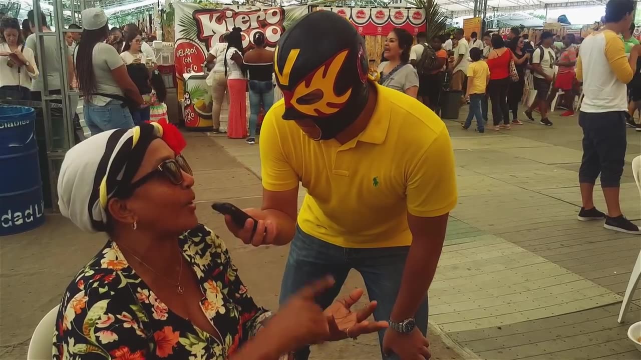 Cretinos en el PETRONIO ÁLVAREZ, COLOMBIA