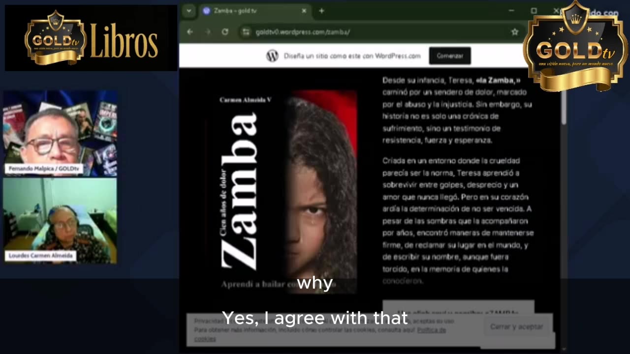Lanzamiento oficial del Libro "Zamba"