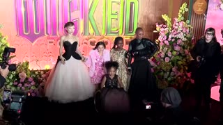 The cast of 'Wicked' hit the red carpet in New York