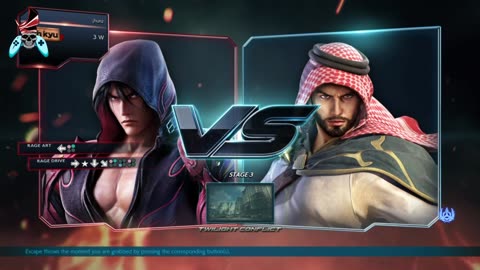 TEKKEN 7 Jin Kazama rage art