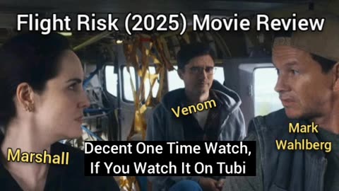 Flight Risk (2025) Movie Review - THIS WOULD MAKE ONE OF A HELL OF A TUBI WATCH