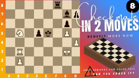 Can you checkmate in 2 moves? (P.13) (White to play)♟️