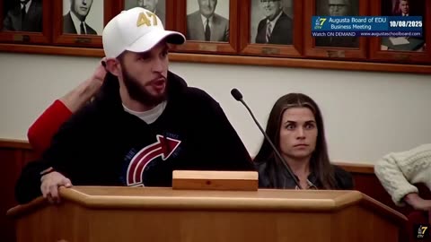 Dad Slams Maine Board as Parents Strip in Trans Policy Protest