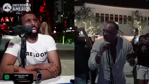 🚨 POLICE SHUT DOWN Myron Gaines Stream After HEATED EXCHANGE With Jewish Men | Fresh and Fit Clips