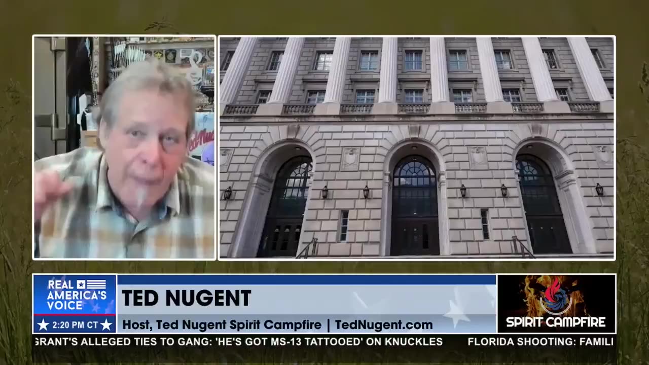 Motor City Madman Ted Nugent Carpet Bombs Deep State