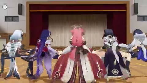 Psy - GentleMan Dance / Yae Miko - Genshin Impact MMD