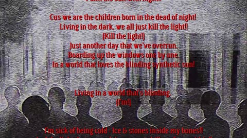 Wolves At The Gate ~ SYNTHETIC SUN ( O V ) { Lyrics } Remix 1 Christcore Slowed