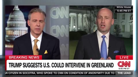 Stephen Miller on the potential US conquest of Greenland