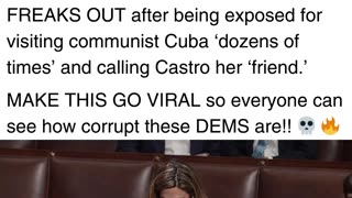 Chaos Breaks Out As GOP Rep Exposes Maxine Waters to Her Face for Supporting Castro