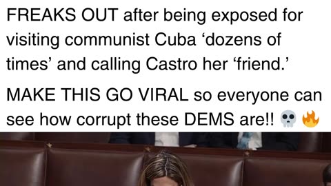 Chaos Breaks Out As GOP Rep Exposes Maxine Waters to Her Face for Supporting Castro