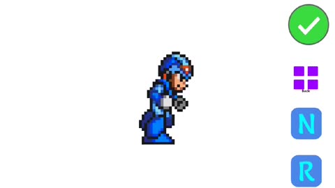 Make a GIF from Sprite Images | Sprite animation player - on Google Play & Itchio #megaman