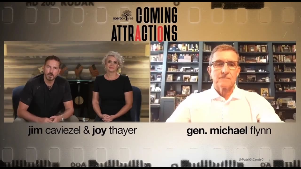 Wow! Jim Caviezel reaction to death threats and attempts on his life with General Flynn