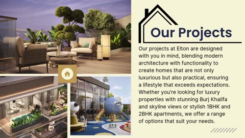 Property with Skyline View Near Downtown Dubai - Elton