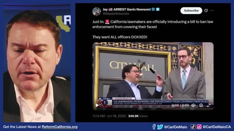 CA Democrats Want to DOX Law Enforcement!