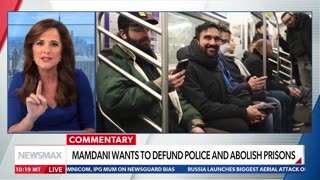 Newsmax - Lidia Curanaj - Discussion on NYC Mayoral Candidate Zohran Mamdani.