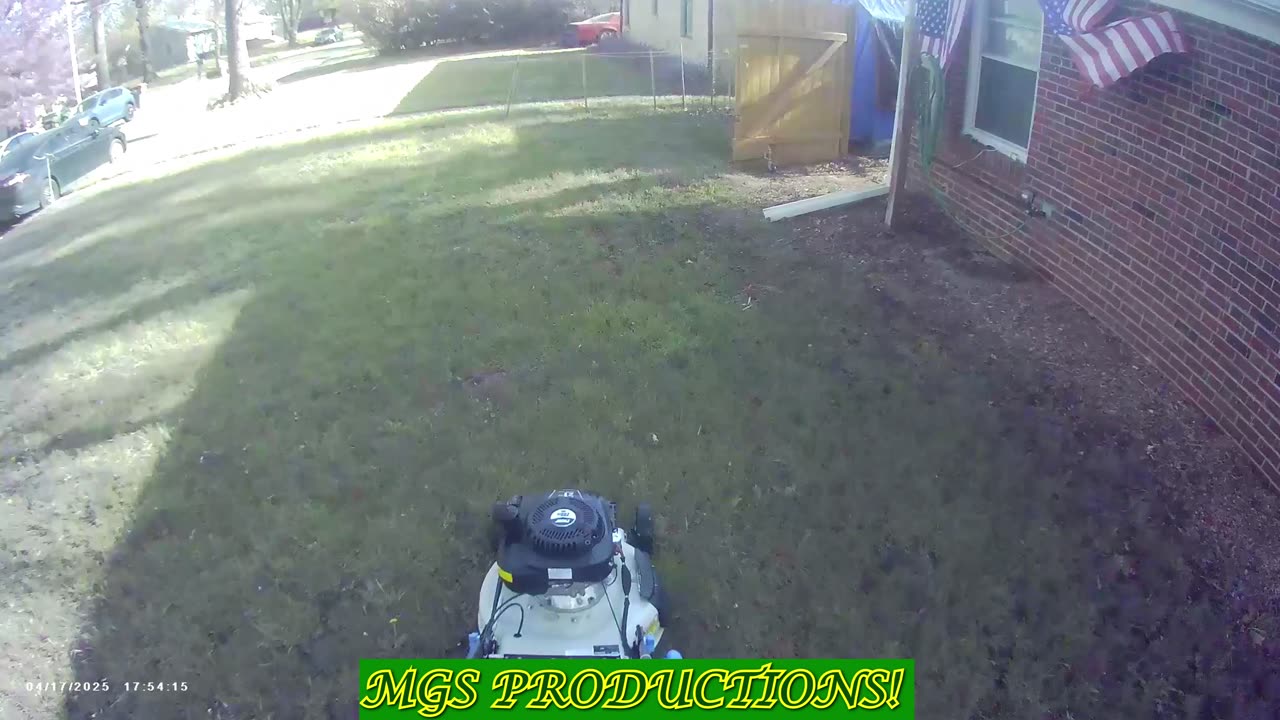 MOWING THE LAWN 2025 WEEK 1