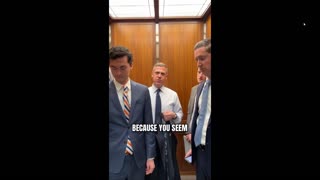 Sen Banks Gets Confronted by Laid Off Gov Worker...Says he prob deserved it, b/c he seems like a clown)