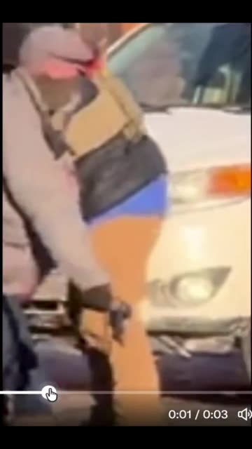 Video doesn’t lie and this clearly shows his weapon drawn