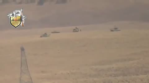 Syrian War Maloula, Qalamoun, Damascus, Konkurs vs. T-72, hit (Jaysh al-Islam) 2013.09.15