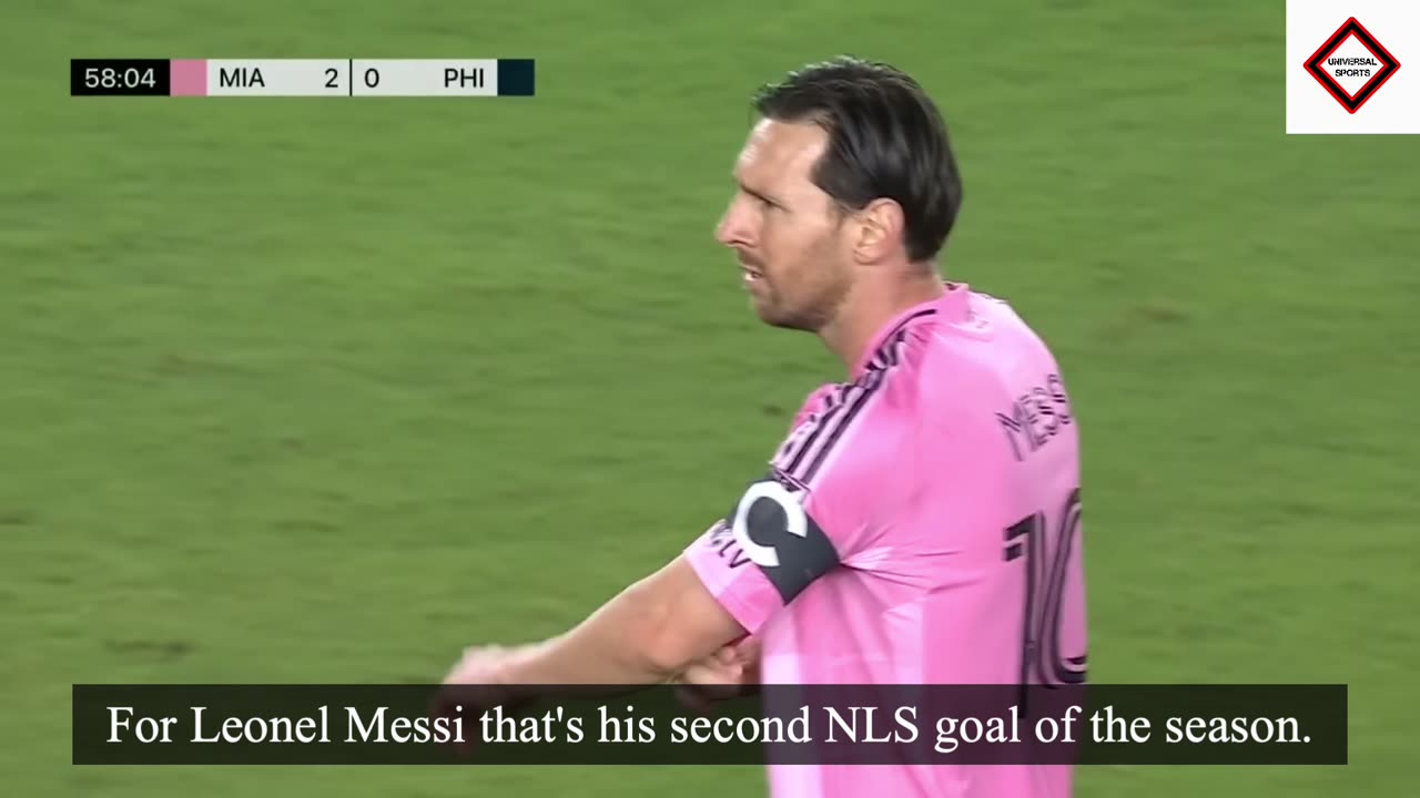 Lionel Messi checks in & QUICKLY scores 2nd MLS goal of the season