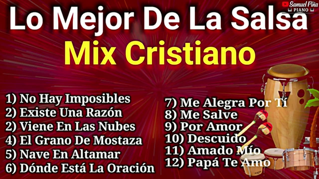 Salsa Cristiana Mix - Lo Mejor Grande Exitos - Alabanza Musica Cristiana.