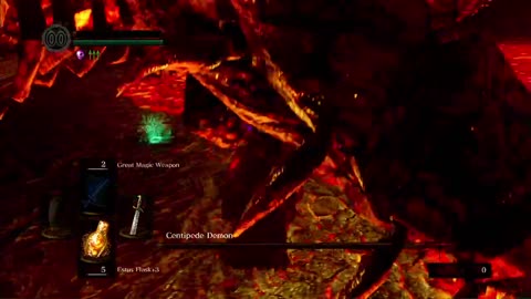 Melee only/No...damage? Centipede Demon (Dark Souls Remastered)
