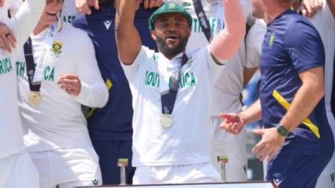 South Africa beat Australia & won WTC-25 title. Aiden Markram POTM. Hats off to Temba Bavuma.