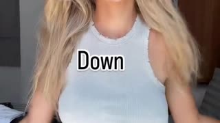 Hair up ot down