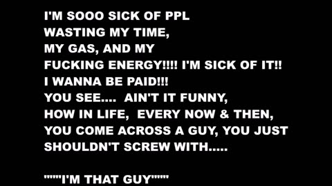 """"I'M THAT GUY""""""