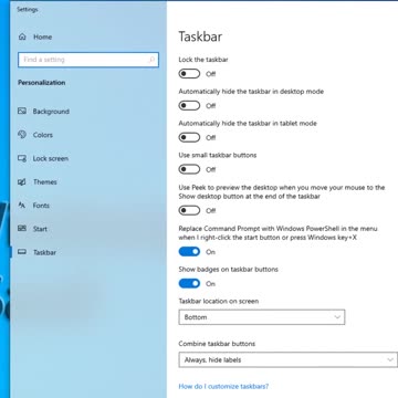 How To Rearrange Taskbar Buttons