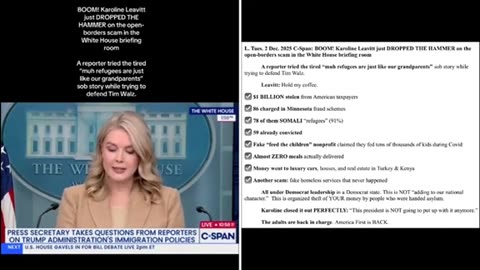 Leavitt droppin the hammer on Illegals ..