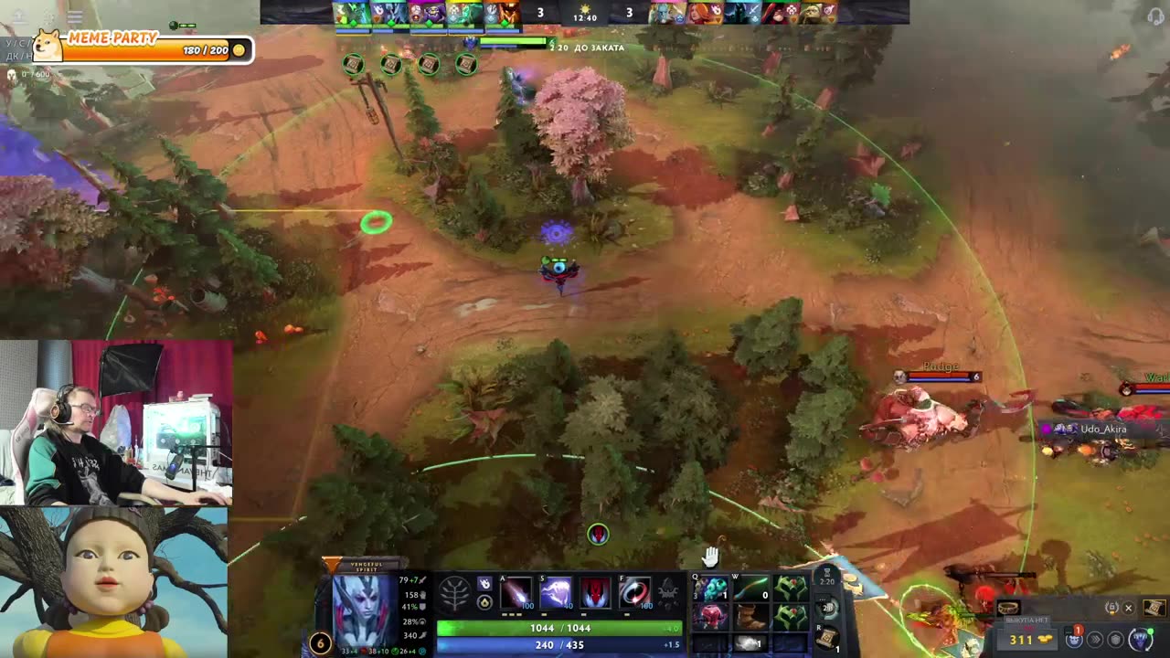 Ваномас смотрит Как по маслу 2011 и Игра в кальмара 4 серия