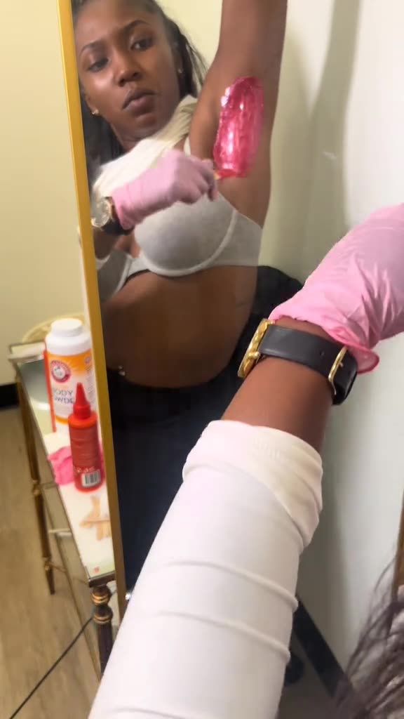 🍒 Cherry Desire Underarm Waxing Review | @karrington777 Tries Sexy Smooth Wax!