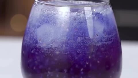 Blue tea