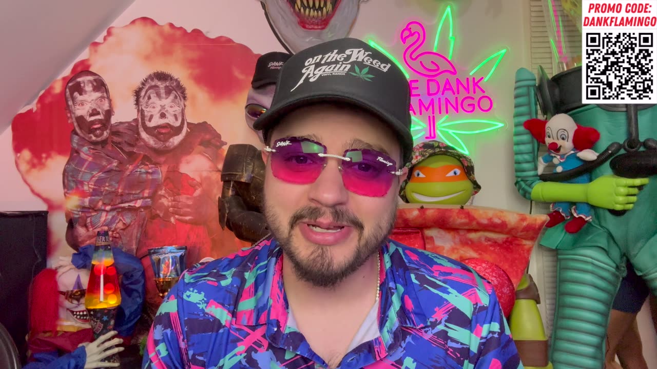 Finding Out How Dank Kush and OJ is from THCA Small Buds with the Dank Flamingo!!