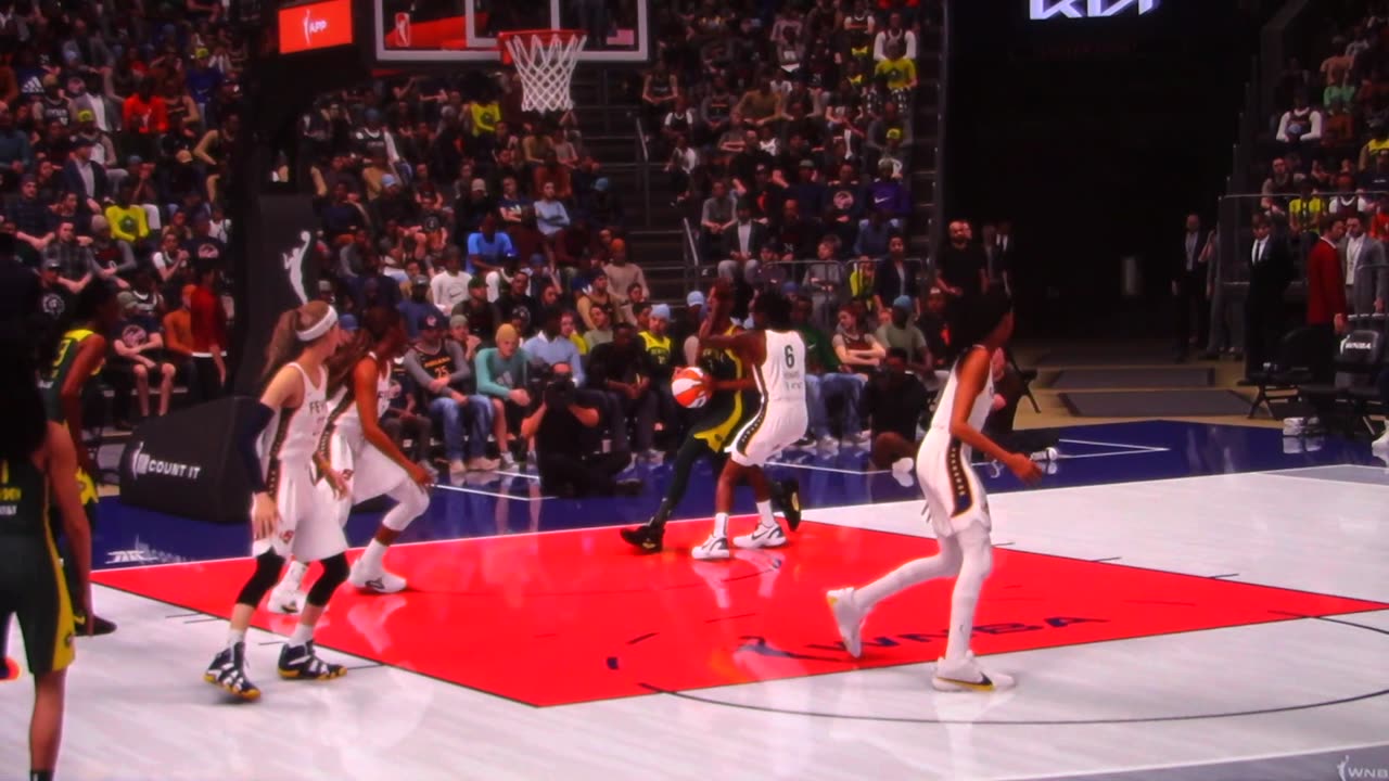 NBA2K: Indiana Fever vs Seattle Storm (Buzzer Beater)