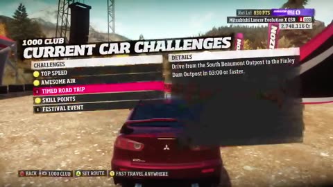 Forza Horizon, Career 032, Roaming to Street Race Hub