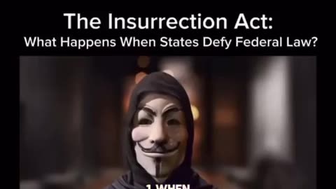 Anonymous: The Insurrection Act