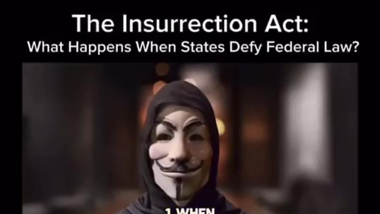 Anonymous: The Insurrection Act