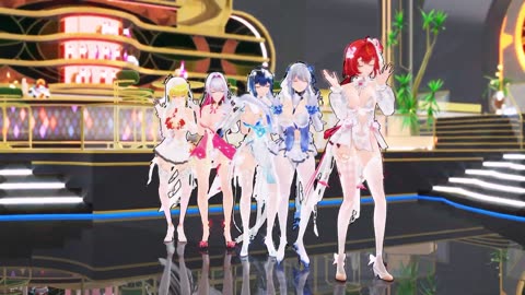 [MMD] Up & Down Snowbreak Wedding