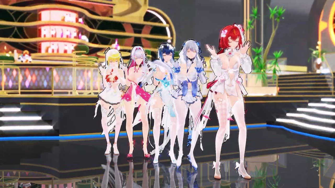 [MMD] Up & Down Snowbreak Wedding
