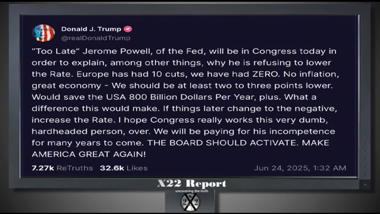 X-22 Financial Report - [DS] Was Running A Shadow Economy...6-24-25