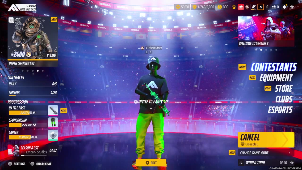 Back On THE FINALS (Season 8 Hype)