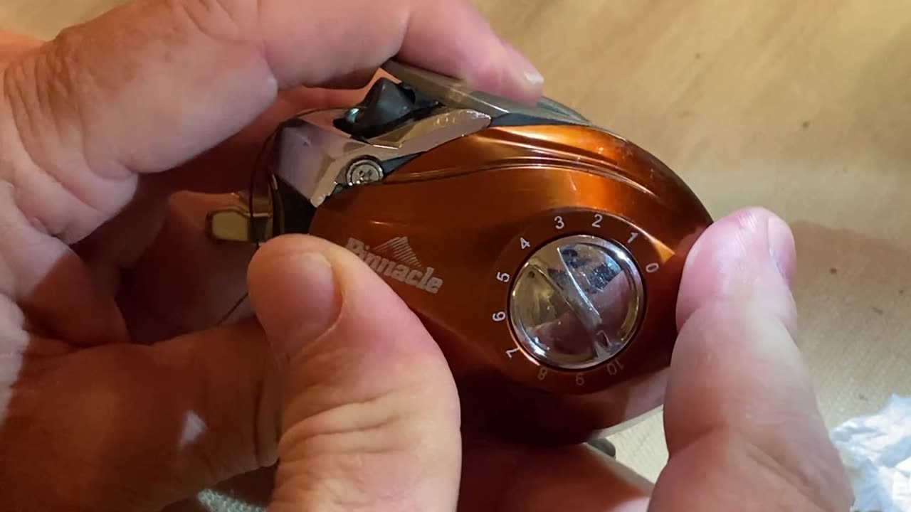 Solene bait cast reel - how to quick release - video