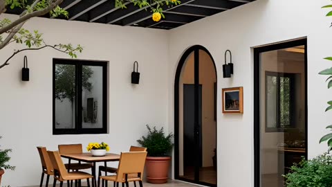 Elegant Courtyard Vibes