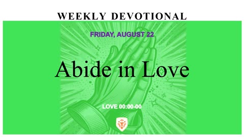 Abide in Love
