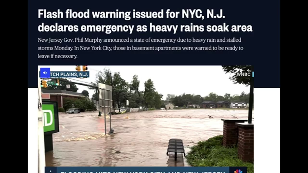TRUST THE NEW SCIENCE! A ONCE IN A LIFETIME FLOOD NOW TAKES PLACE 3 DAYS A WEEK IN AMERICA!