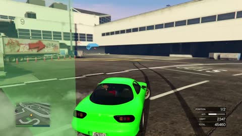 Gta 5 drift race on the airport