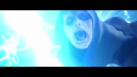 Inside the Reactor Shaft as Palpatine Falls to His Death